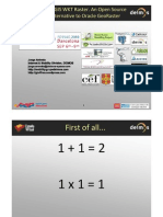 FOSS4G 2010 Presentation: "PostGIS Raster, An Open Source Alternative To Oracle Georaster"