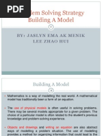 Basic Math Presentation - Building A Model