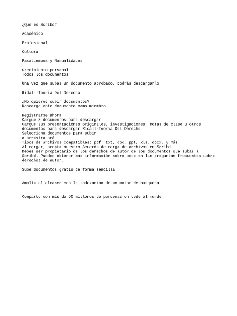 Cómo usar Scribd para compartir documentos | PDF