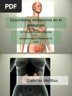 Desordenes Endocrinos en El Embarazo