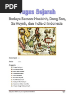 Download Kebudayaan Bacson Hoabinh Dong Son Sa Huynh India dan Logam di Indonesia by Ayu Laila Fitriyani SN83775231 doc pdf