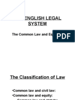 English legal system overview