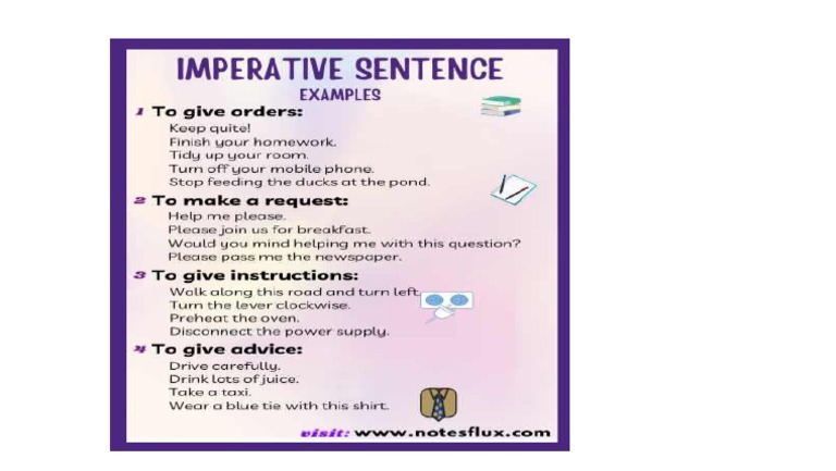 imperative sentence | PDF