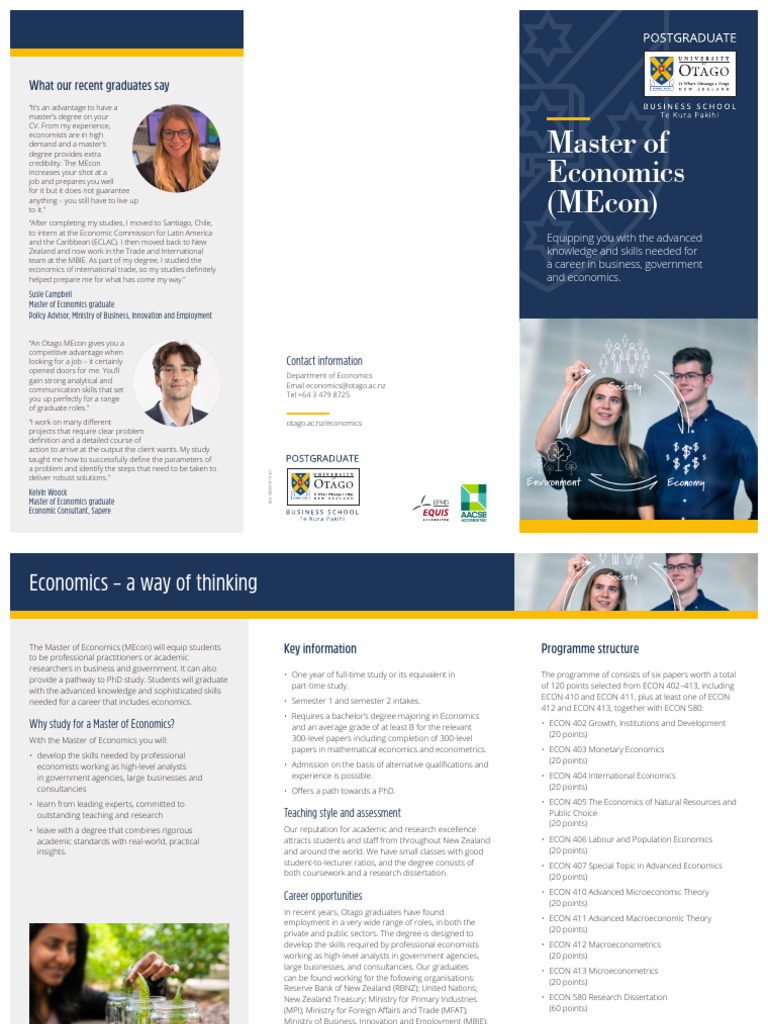 master-of-economics-information-sheet-pdf-202kb-828804 | PDF ...