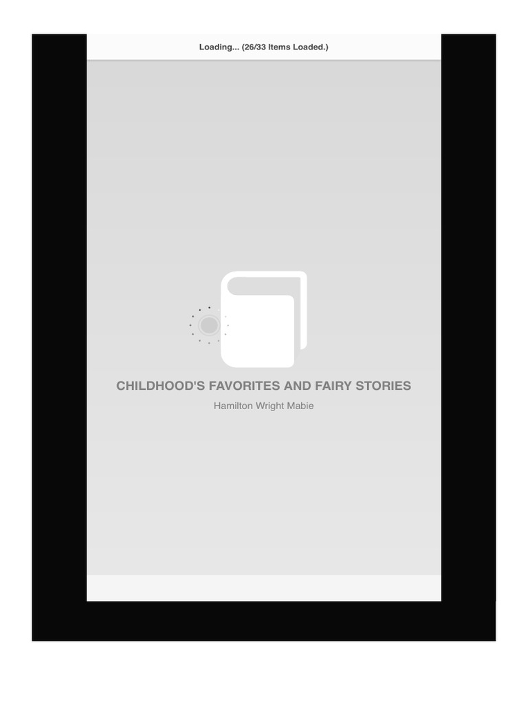 Childhood's Favorites and Fairy Stories - Hamilton Wright Mabie ...
