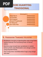 Download TEORI KUANTITAS TRADISIONAL by Hasnan Habib SN83778454 doc pdf
