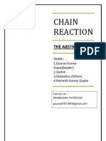 Chain Reaction Abstract