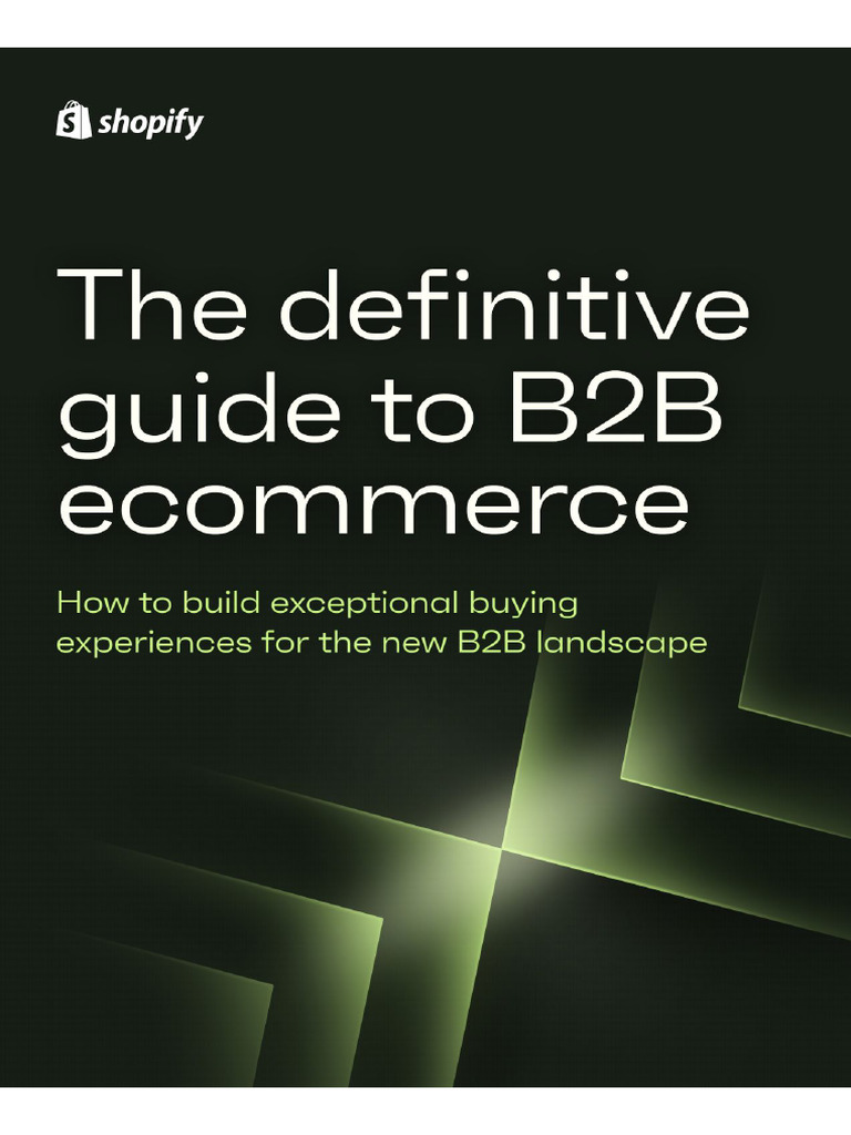Shopify B2BGuide | PDF