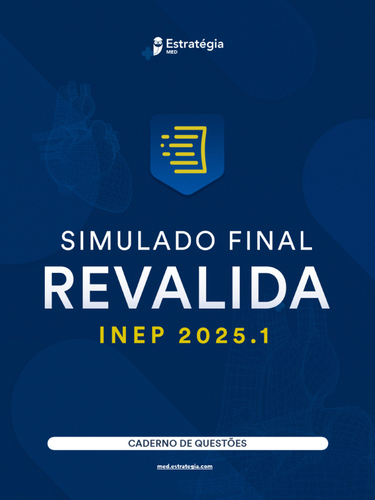 Simulado Final Revalida INEP 2025.1 | PDF | Gravidez | Medicina Clínica