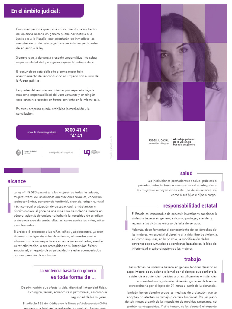 Folleto Violencia de Genero | PDF | Violencia | Etica social