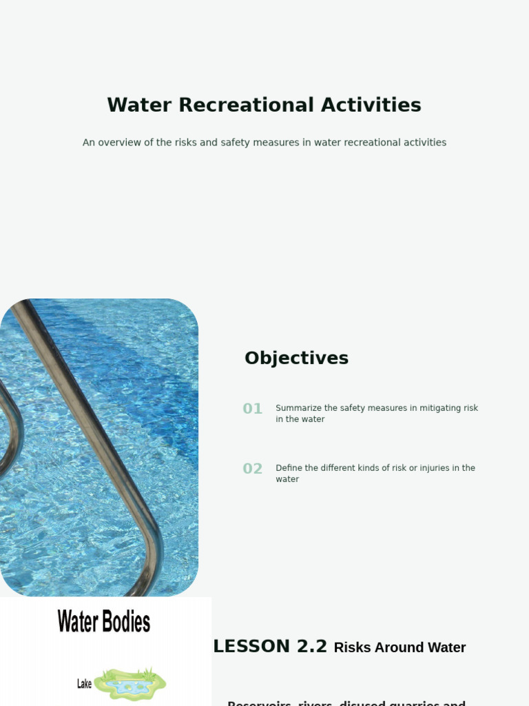Water Safety Risks and Precautions | PDF | Hydrology | Water