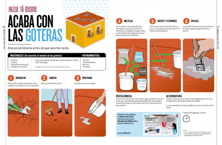 08 HAZLO TU MISMO Acaba Con Las Goteras | PDF