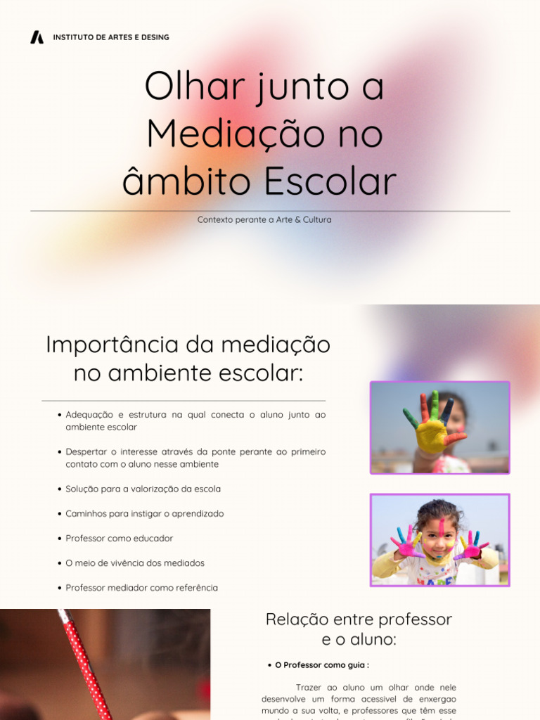 Mediação No Âmbito Escolar | PDF