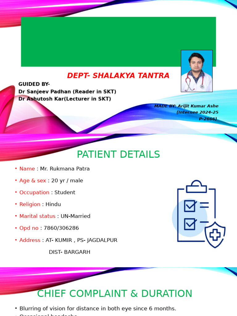 Timira Case Study and Treatment Overview | PDF