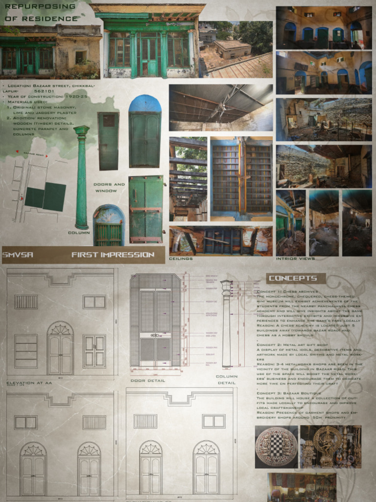 Repurposing Plans for Bazaar Street Building | PDF | Building Materials ...