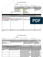 Lesson Plan Template