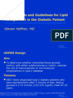 Lipid Management in DM