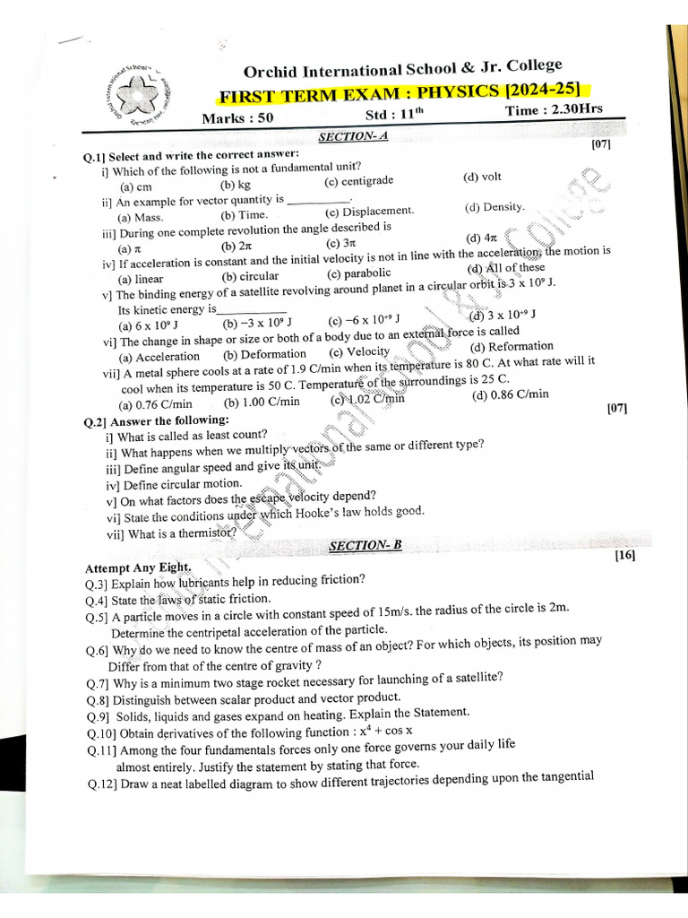Physics 11th | PDF