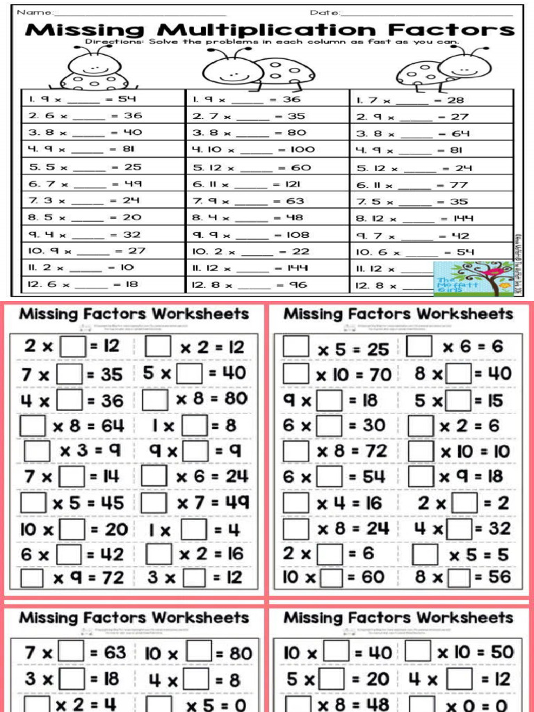 Multiplication | PDF