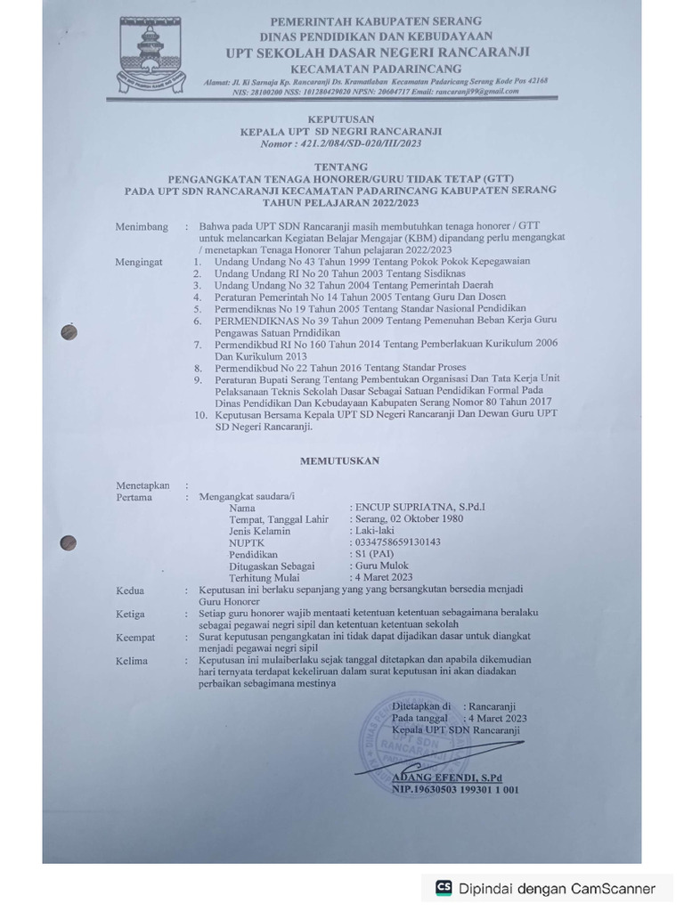 Encup SK TMT | PDF