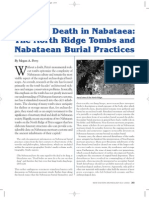 M. A. Perry - Life and Death in Nabataea - Near Eastern Archaeology - Decembre 2002