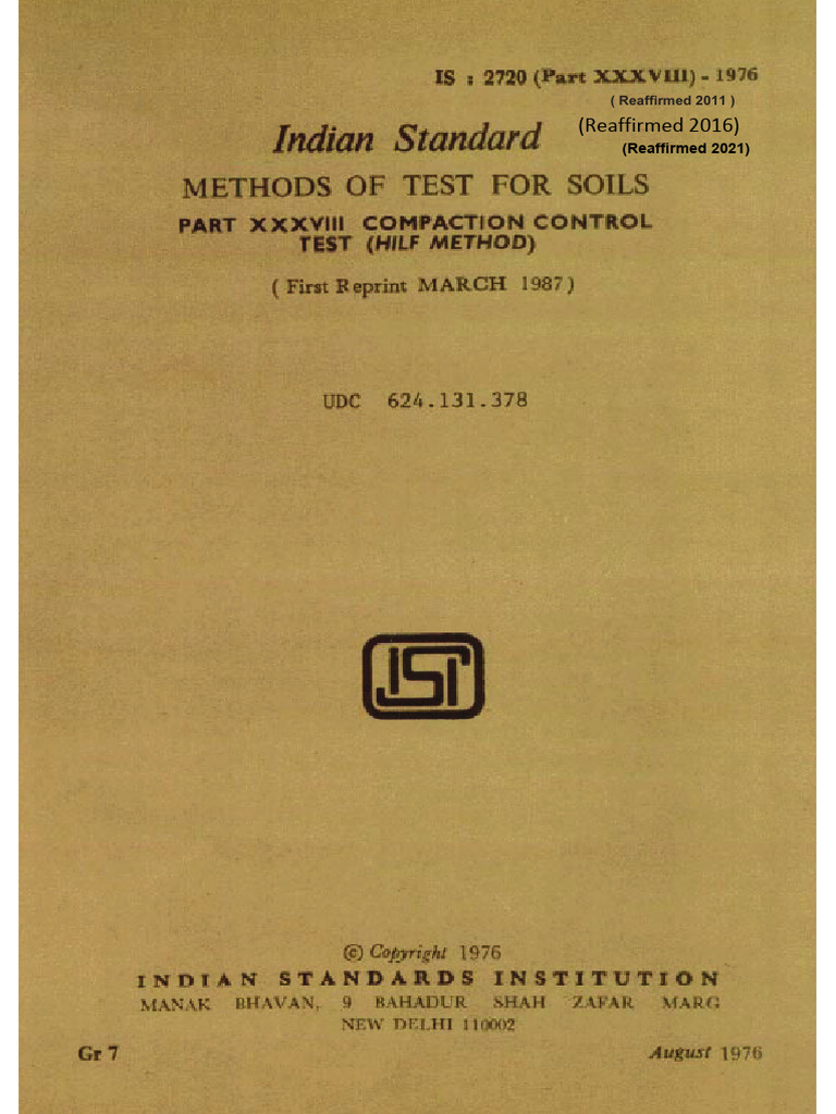 2720 38 1976 Reff2021 | PDF | Earth Sciences | Soil