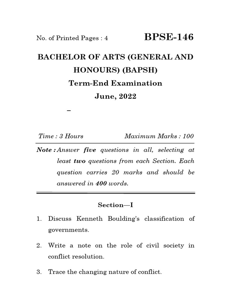Bpse 146 | PDF