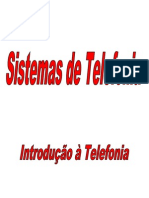 Sistemas de Telefonia I (Introdução à Telefonia)