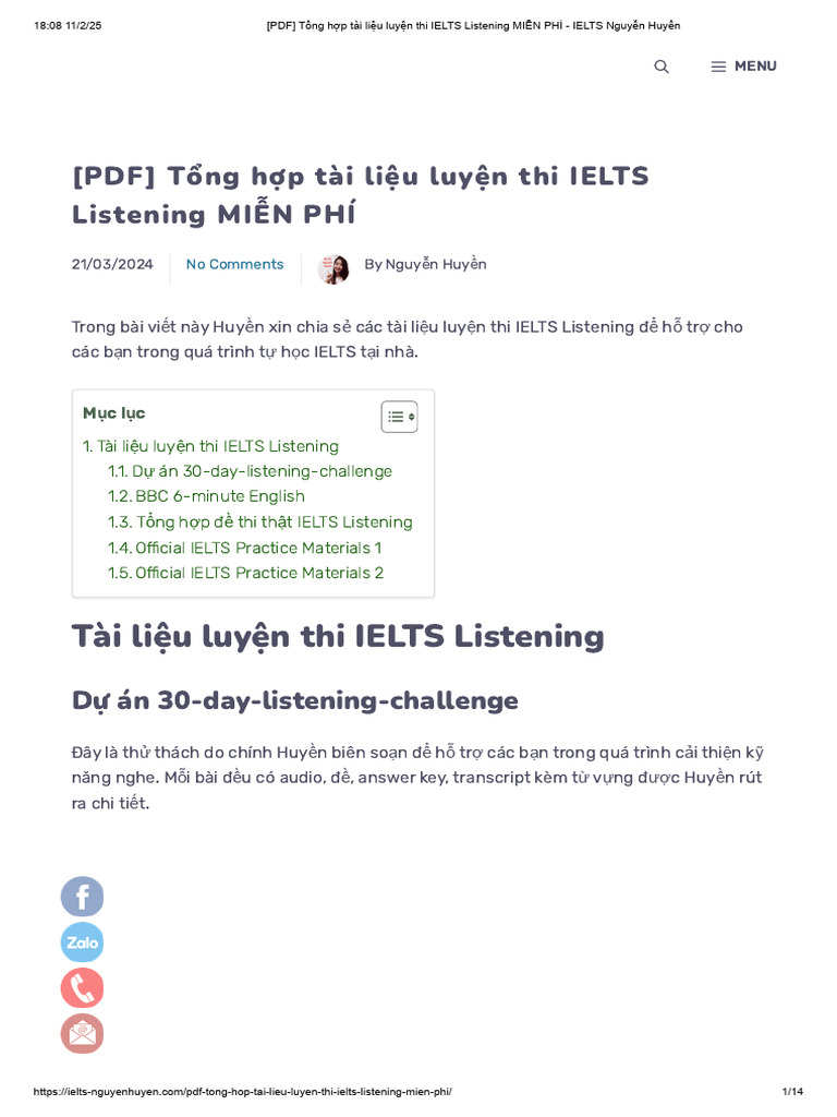 Listening | PDF