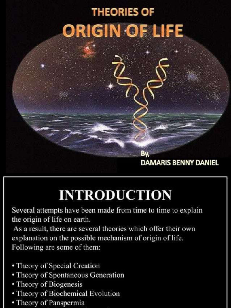 Origin of Life | PDF