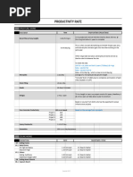 Masonry and Construction Productivity Rates | PDF | Masonry | Building ...