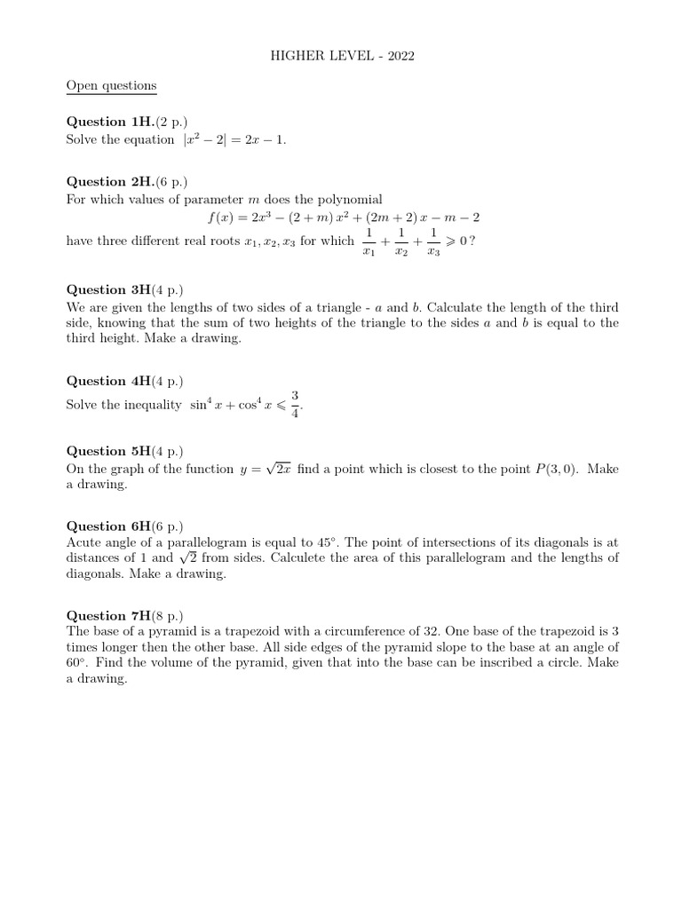 Ex 2022 | PDF