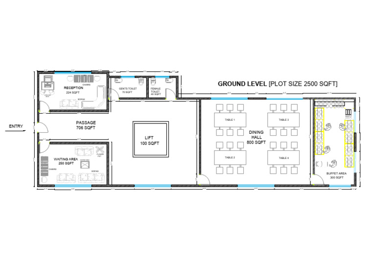 East Wing Ground Floor Layout | PDF