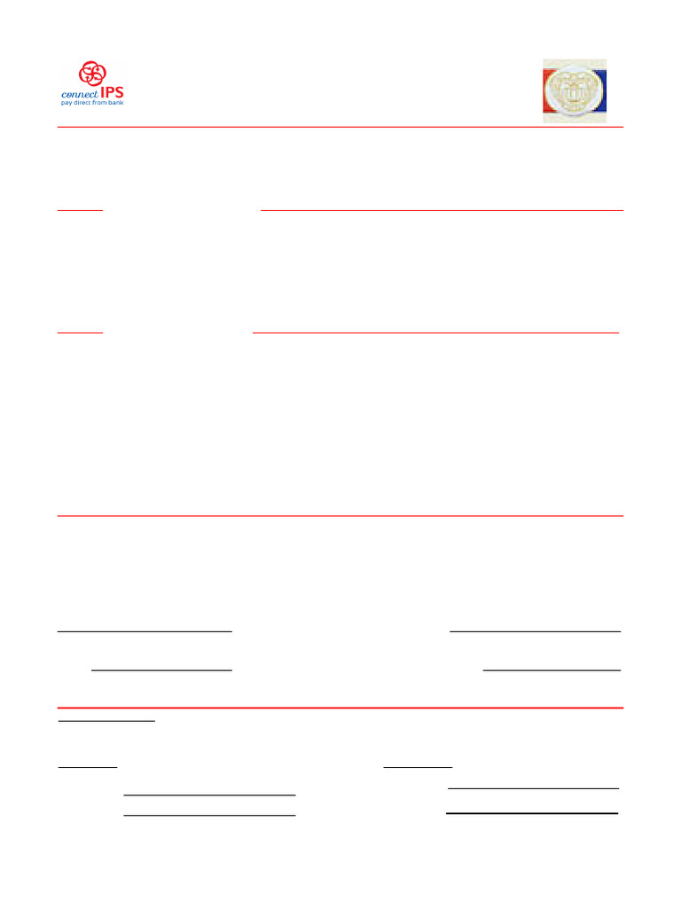 Bank Account Linking Application Form | PDF | Indemnity