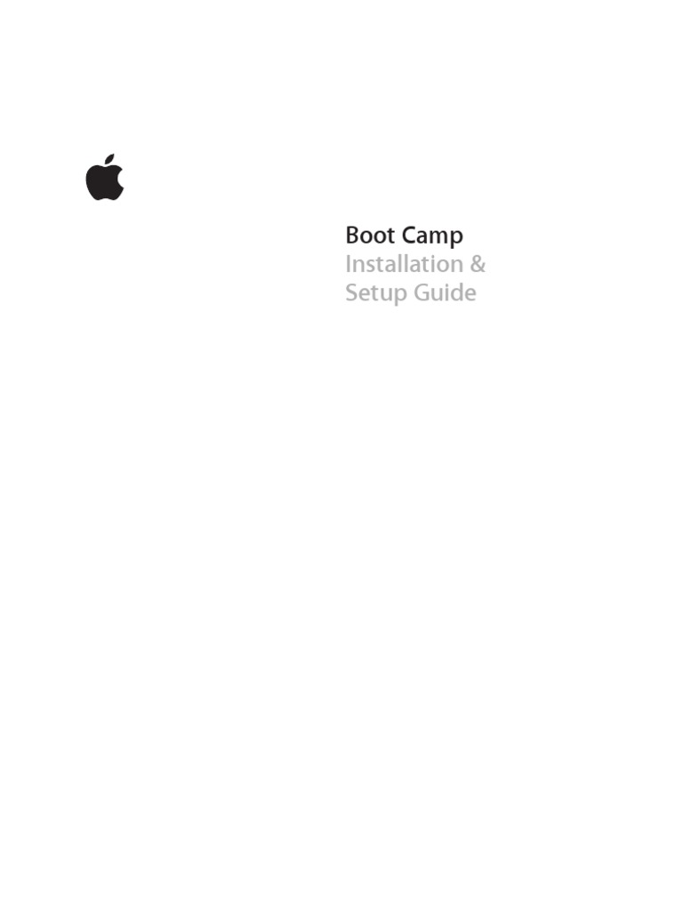 Boot Camp Installation & Setup Guide | PDF