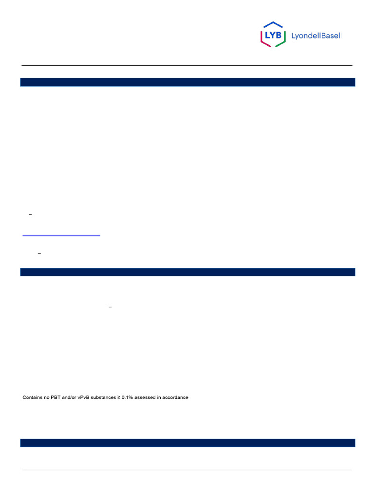 Polybatch VLA 55 Safety Data Sheet | PDF | Dangerous Goods | Toxicity