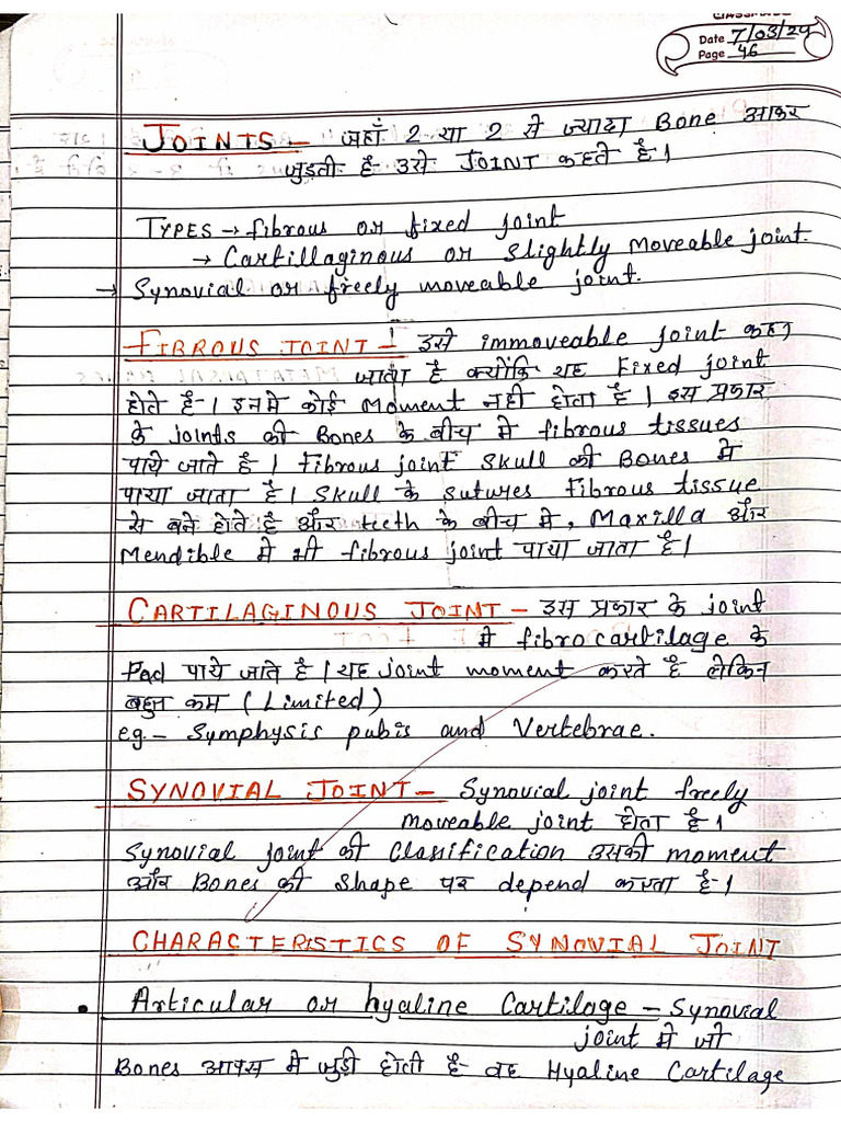 Joints | PDF