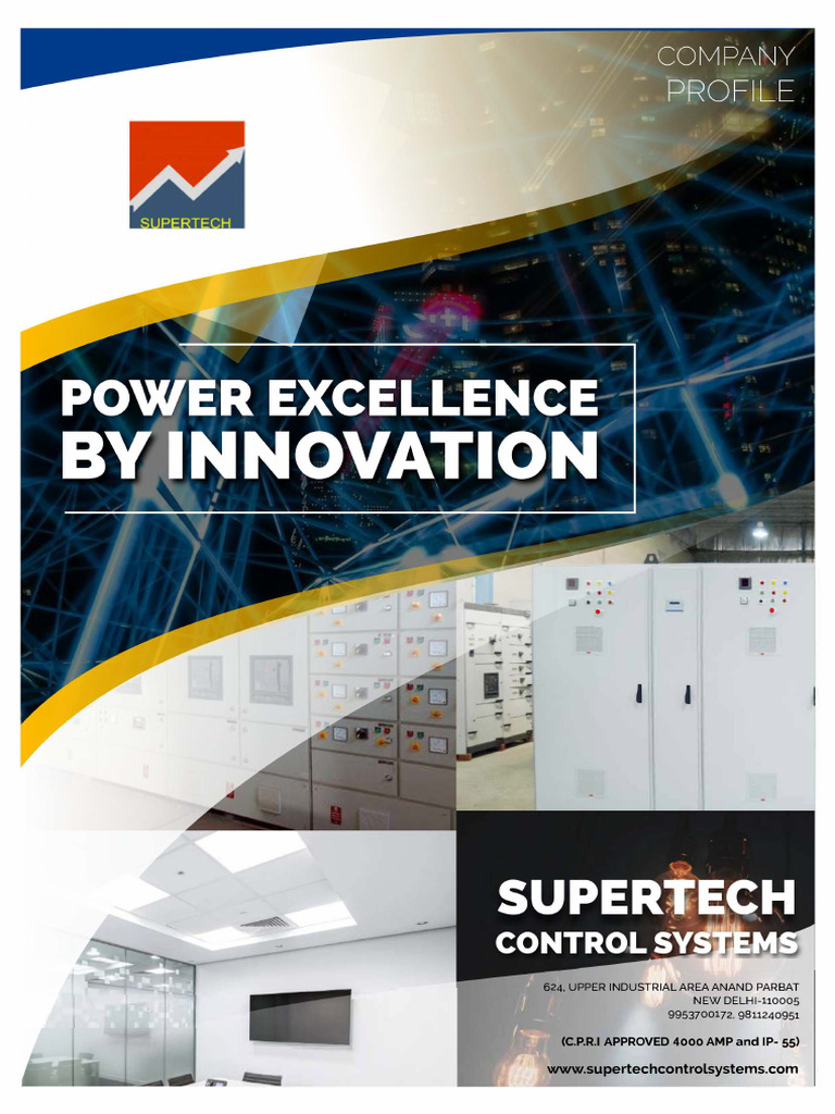 Supertech Control Systems Profile | PDF | Transformer | Electrical ...