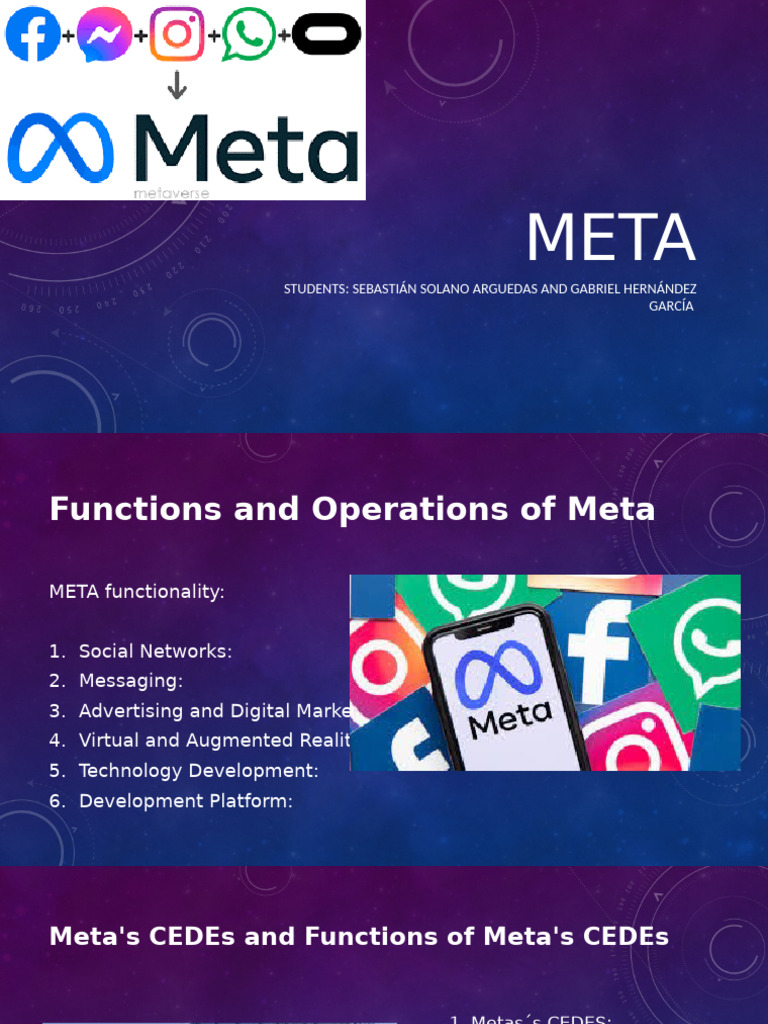 Functions and Importance of Meta | PDF