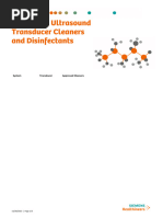 TEE Transducer Care Guidelines | PDF | Disinfectant | Sterilization ...
