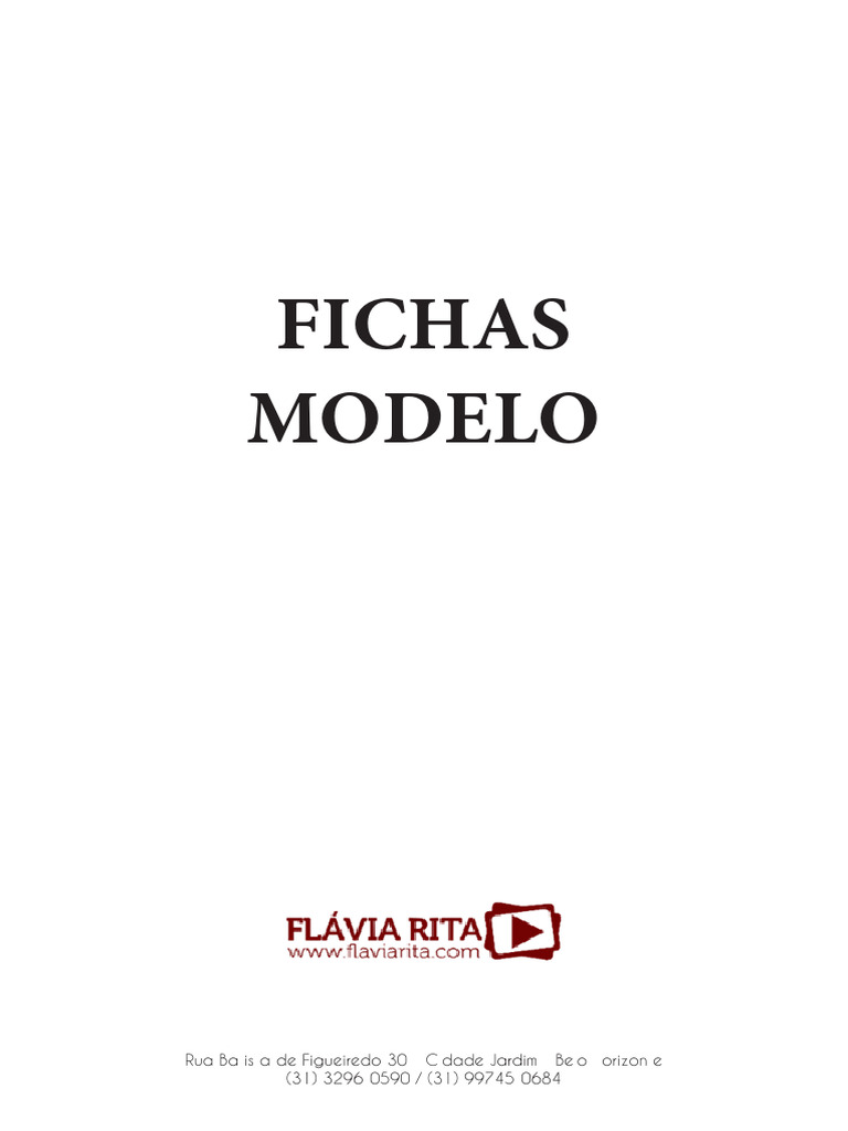 Fichasmodelo | PDF