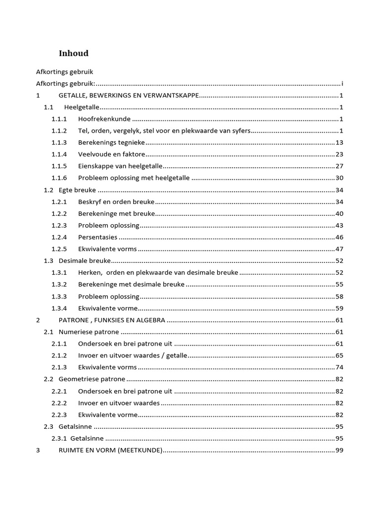 FAT Mathematics Gr4 6 Afr | PDF