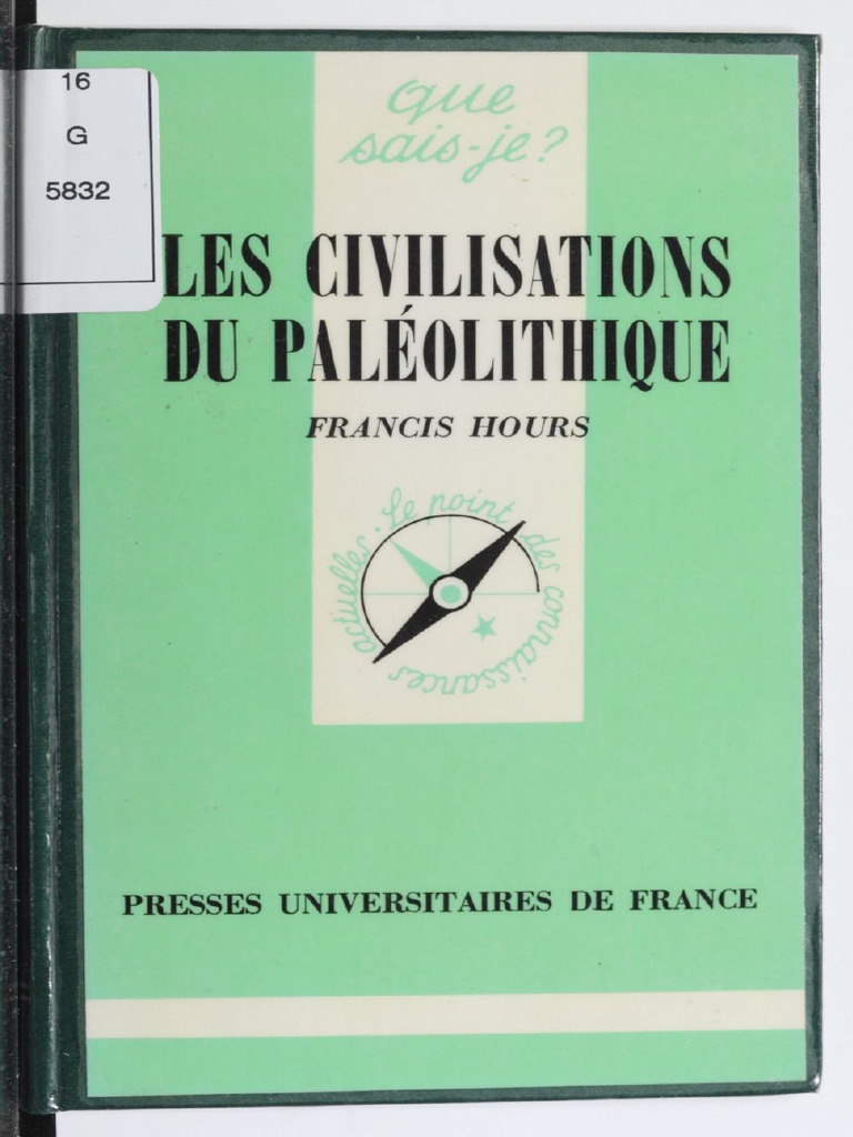 Civilisations du Paléolithique : étude et méthodes | PDF | Homme de ...