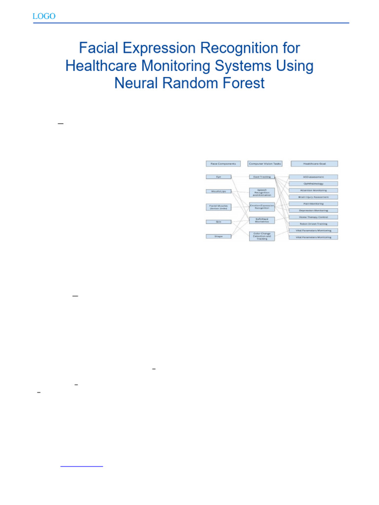 Facial Expression Recognition in Healthcare | PDF | Regression Analysis ...