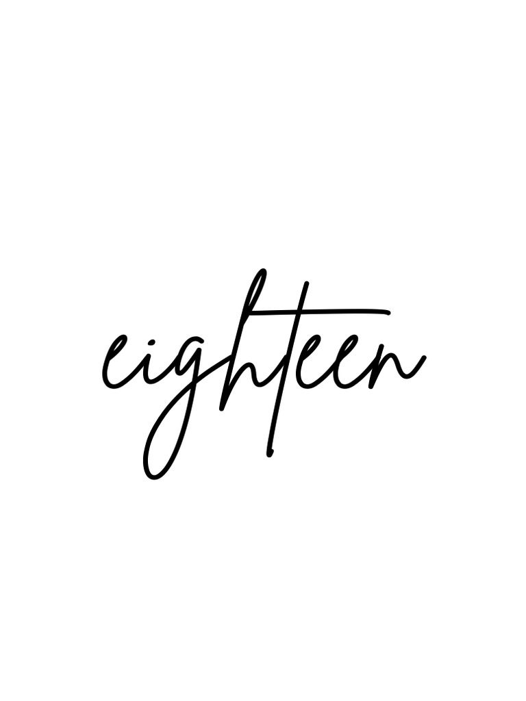Eighteen | PDF