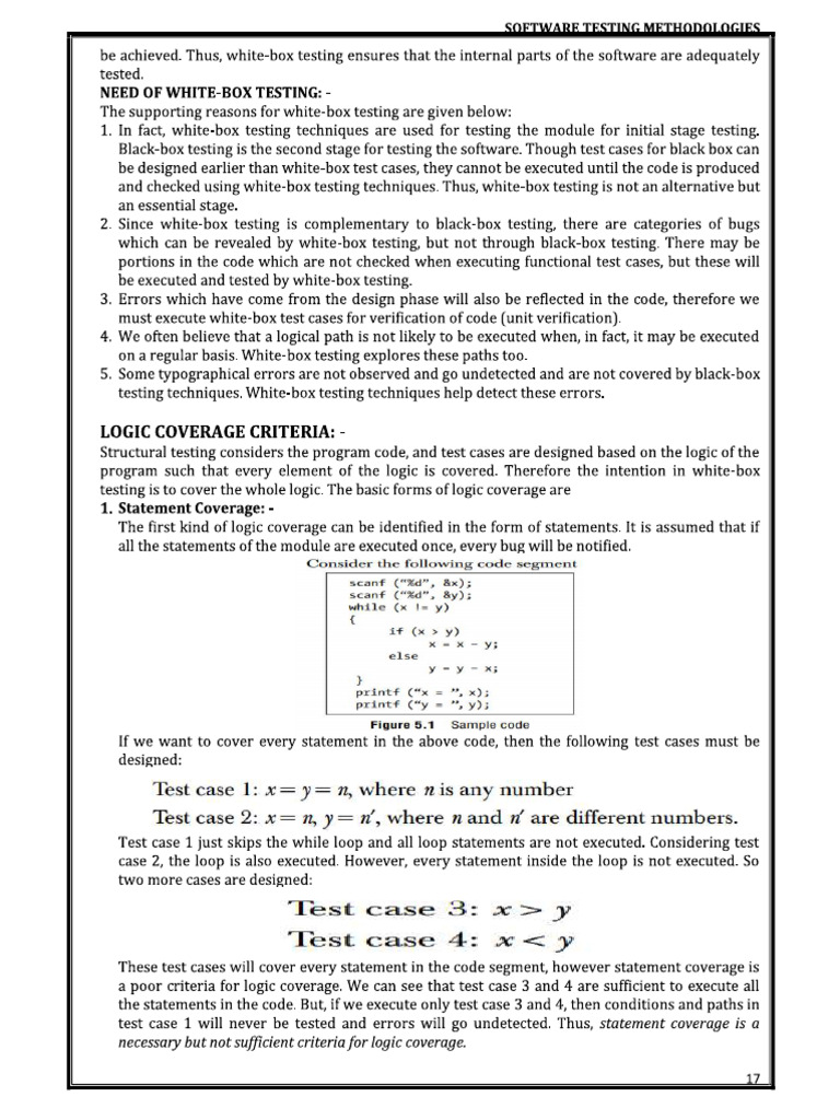 Basis path testing_examples | PDF