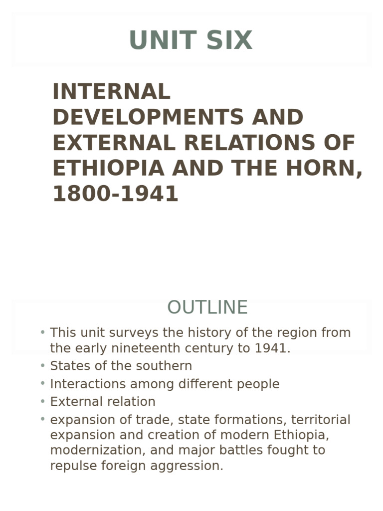 Yohannes IV and Modern Ethiopia's Formation | PDF | Ethiopia