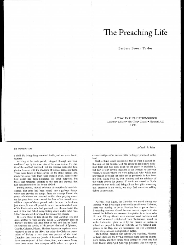 The Preaching Life: Faith and Service | PDF | Baptism | Religious ...