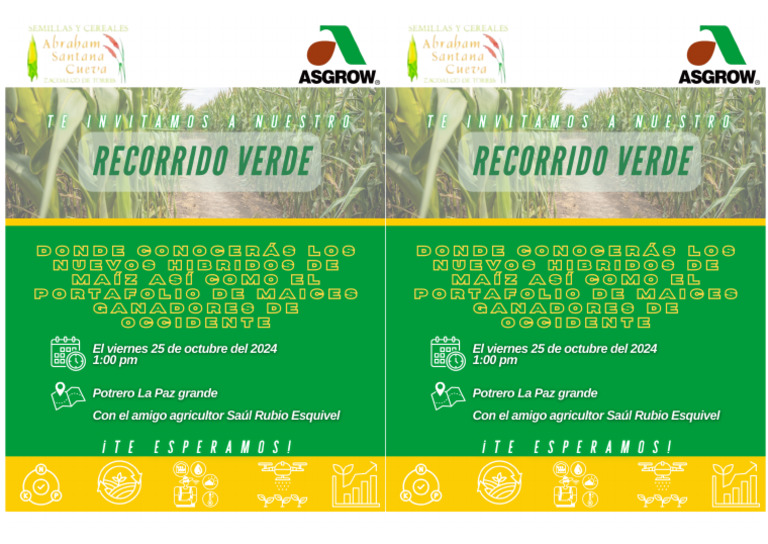 Invitacion Asgrow | PDF