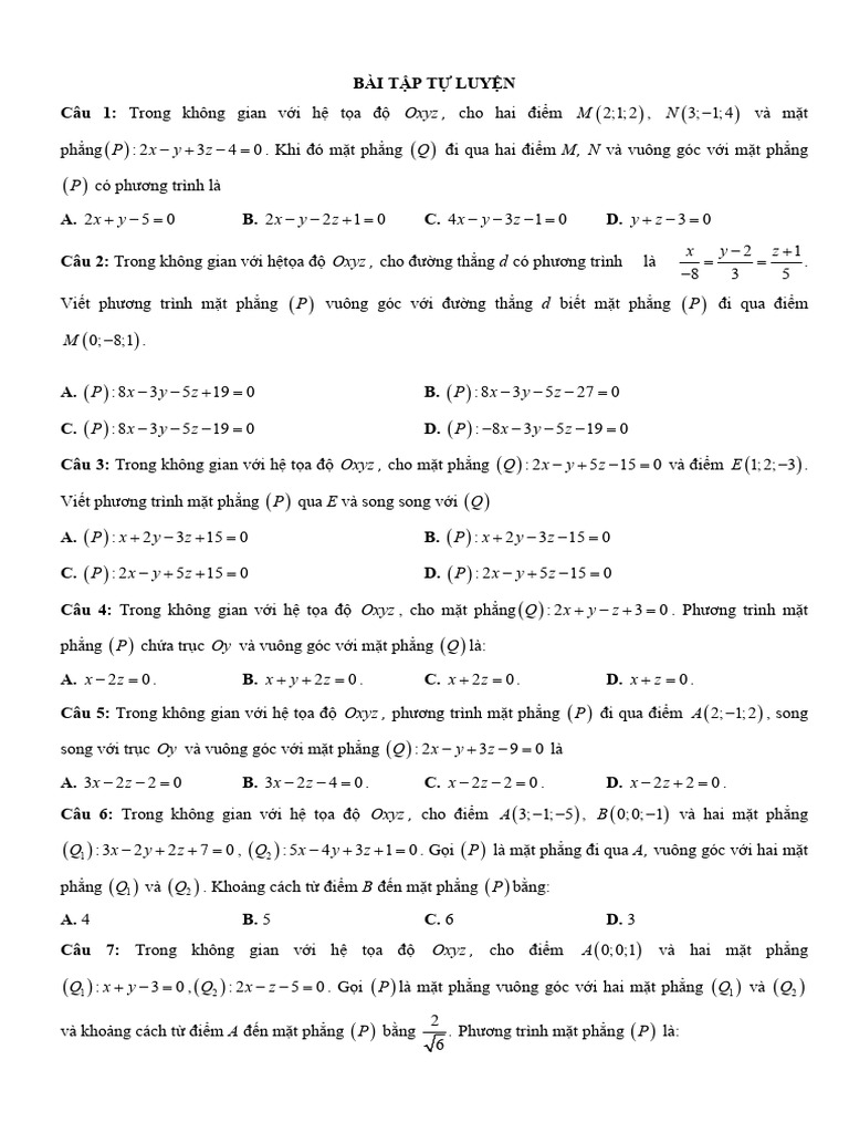 BT PT Mat Phang | PDF